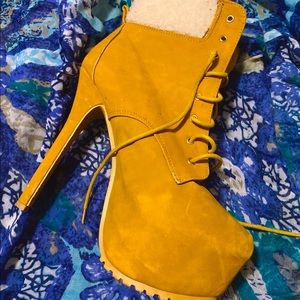 Timberland stiletto boots